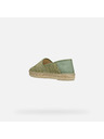 Geox Hellgrüne Damen-Espadrilles Geox Lampedusa