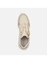 Geox Cremefarbene Damen-Sneaker Geox Alleniee