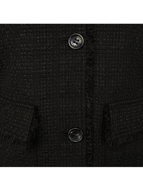 Geox Schwarzer Damenmantel Geox Kency