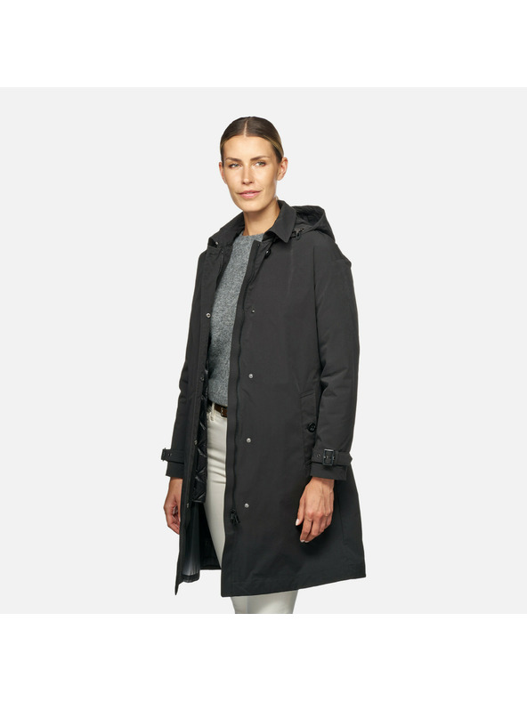 Geox Schwarze Damenjacke Geox Anyweco