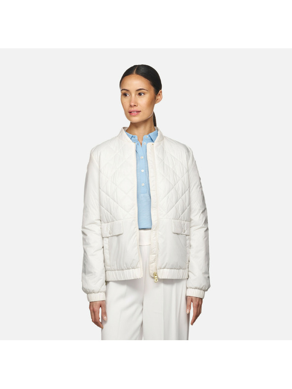 Geox Cremefarbene Damenjacke Geox Amabel