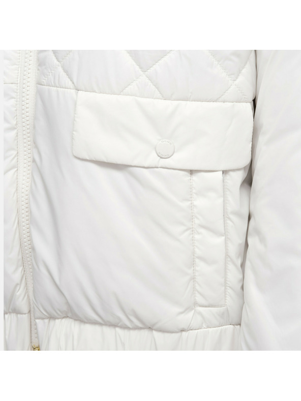 Geox Cremefarbene Damenjacke Geox Amabel