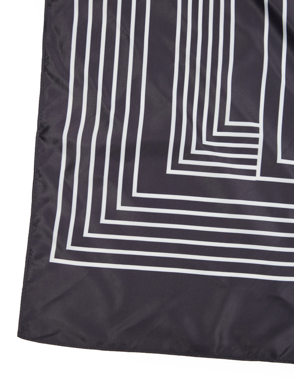 Orsay Schwarzes gemustertes Damentuch ORSAY