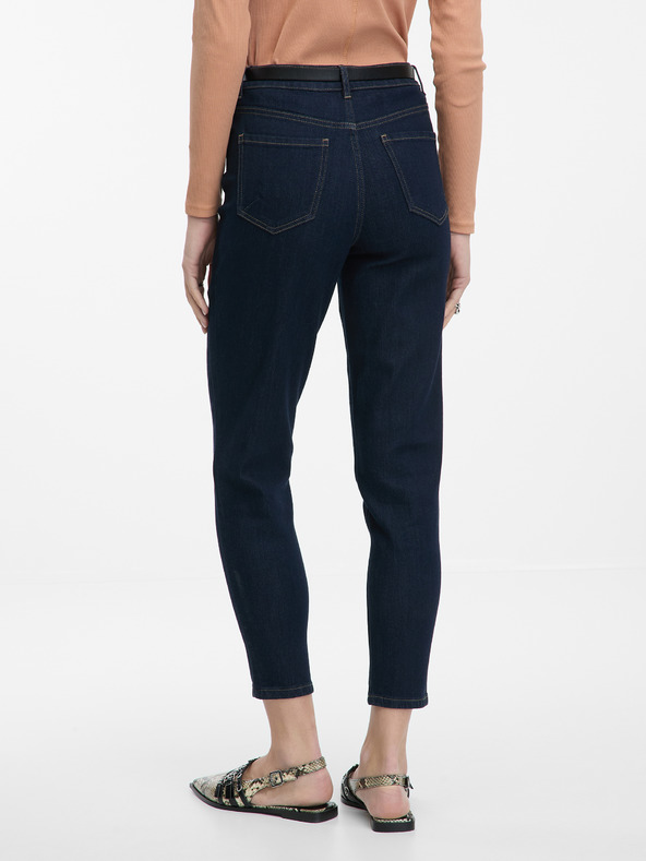 Orsay Dunkelblaue Mom-Jeans für Damen ORSAY