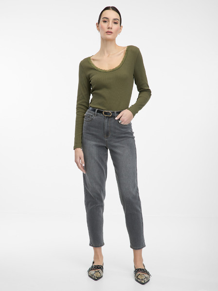 Orsay Graue Damen-Mom-Jeans ORSAY