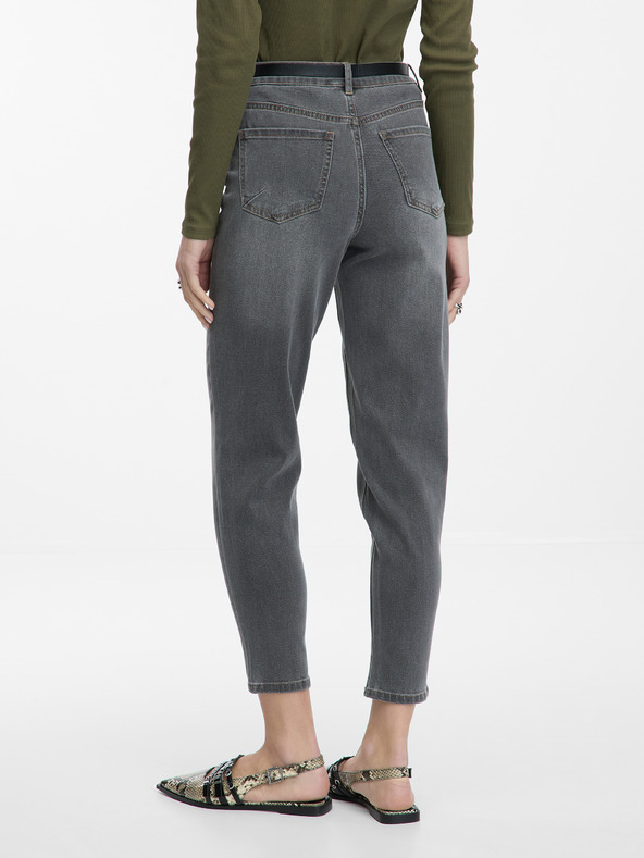 Orsay Graue Damen-Mom-Jeans ORSAY