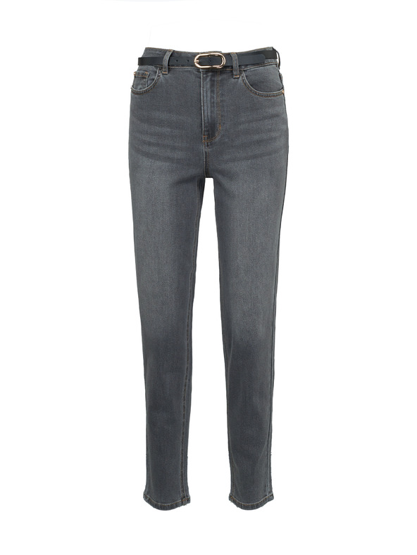 Orsay Graue Damen-Mom-Jeans ORSAY