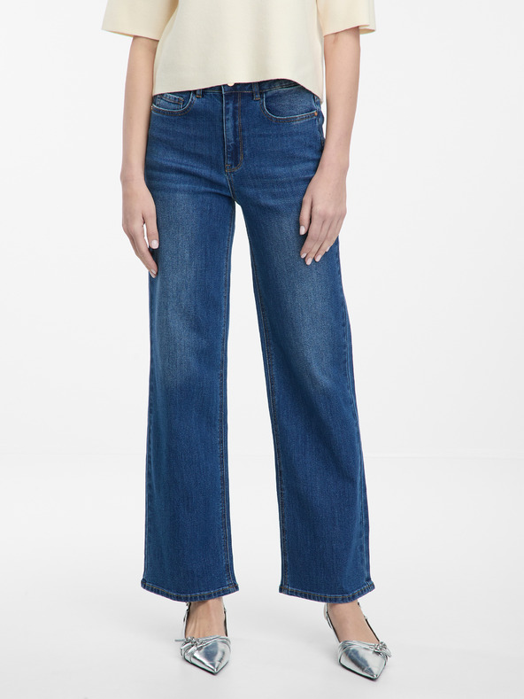 Orsay Blaue Damenjeans Wide leg ORSAY