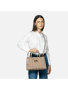 Geox Beige Damen Handtasche Geox Leonory