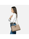 Geox Beige Damen Handtasche Geox Leonory