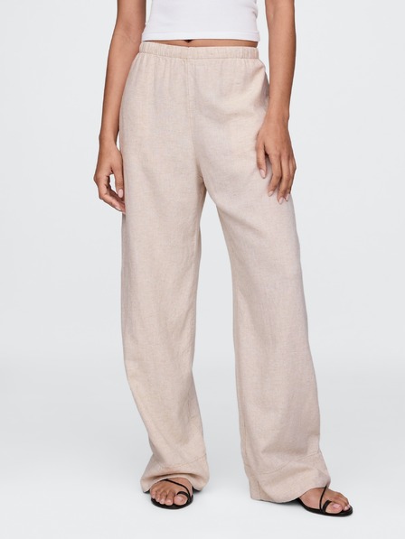 GAP Damen Leinenhose Wide GAP