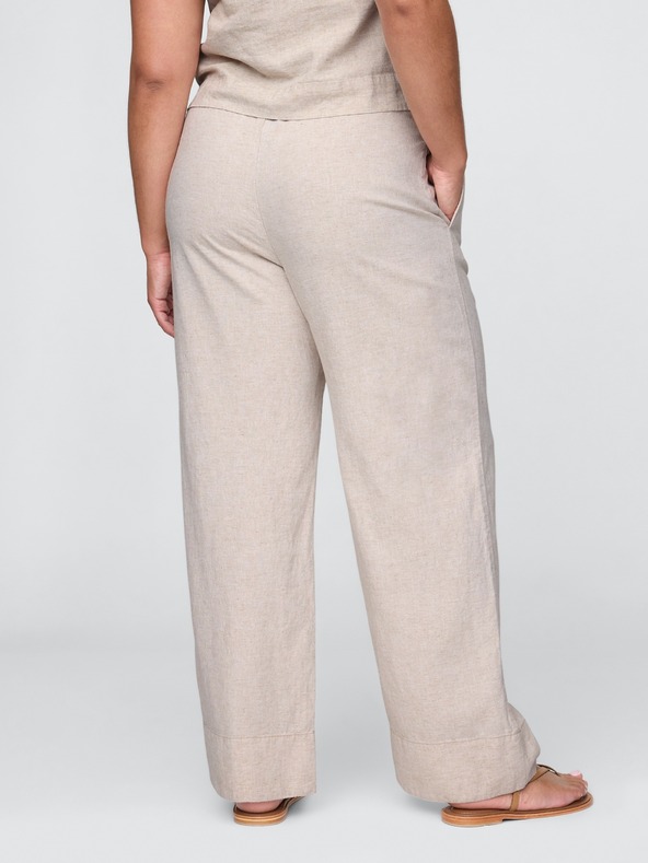 GAP Damen Leinenhose Wide GAP