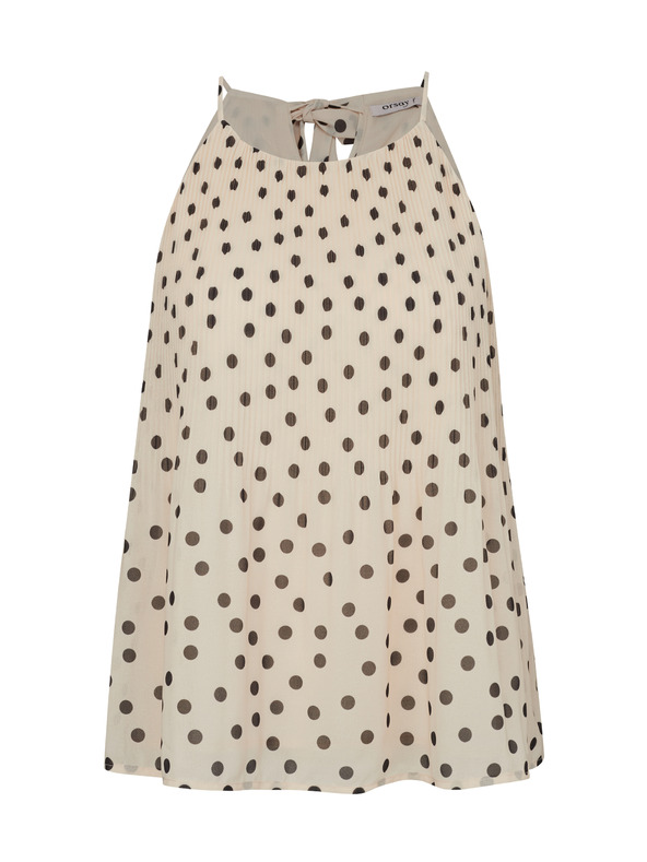 Orsay Beigefarbene Bluse ORSAY