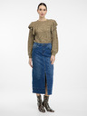 Orsay Dunkelblauer Maxirock aus Denim Damen ORSAY