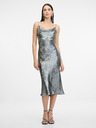 Orsay Silbernes Damenkleid mit Trägern ORSAY
