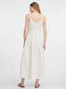 Orsay Cremefarbenes Damen-Midikleid ORSAY