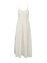 Orsay Cremefarbenes Damen-Midikleid ORSAY