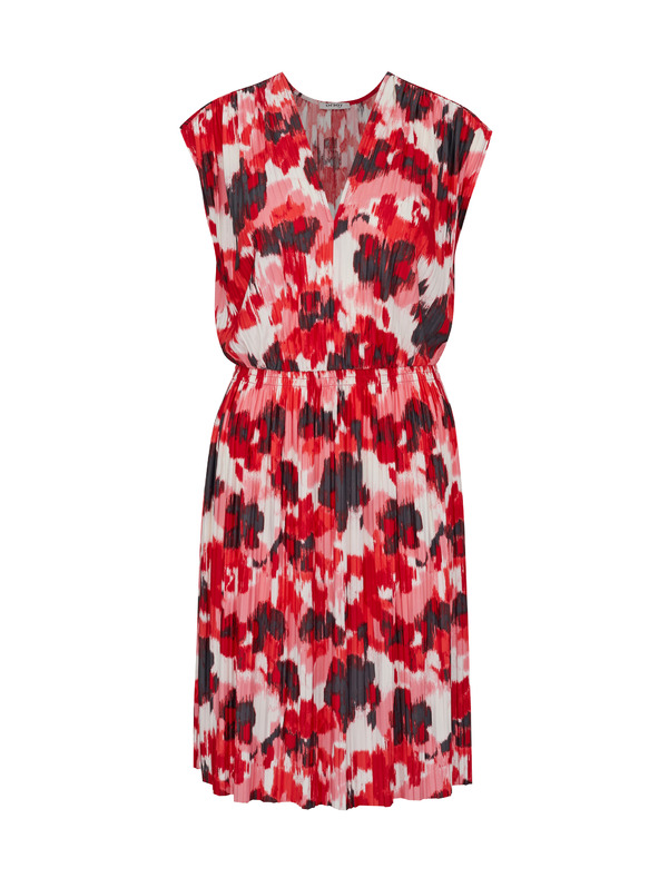 Orsay Rotes knielanges Damenkleid ORSAY