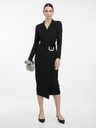 Orsay Schwarzes Damen Midikleid ORSAY