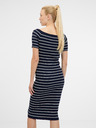 Orsay Dunkelblaues Damen-Midikleid ORSAY