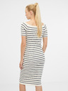 Orsay Cremefarbenes Damen-Midikleid ORSAY