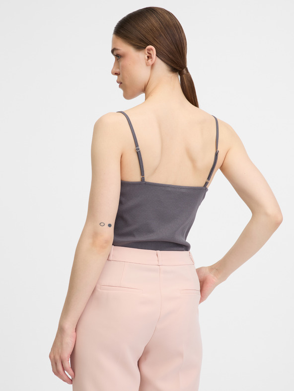 Orsay Dunkelgraues Damen-Tank-Top ORSAY
