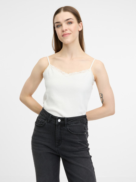 Orsay Cremefarbenes Damen-Tank-Top ORSAY