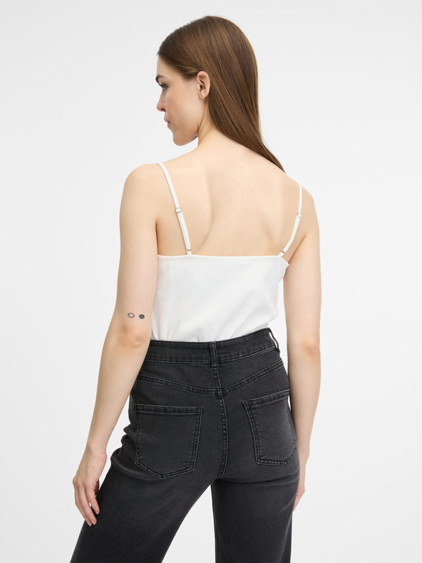 Orsay Cremefarbenes Damen-Tank-Top ORSAY