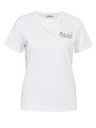 Orsay Weißes Damen-T-Shirt mit kurzen Ärmeln ORSAY