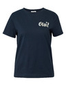 Orsay Dunkelblaues Kurzarm-T-Shirt für Frauen ORSAY