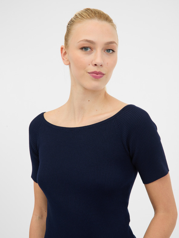 Orsay Dunkelblaues T-Shirt ORSAY