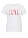 Orsay Weißes Damen-T-Shirt mit kurzen Ärmeln ORSAY