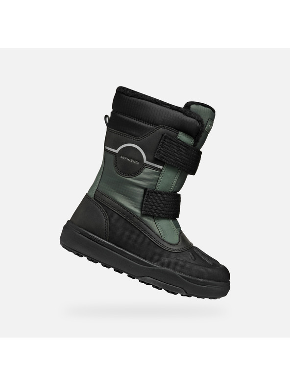 Geox Dunkelgrüne Jungen Winter-Schuhe Geox Bunshee Pg B A