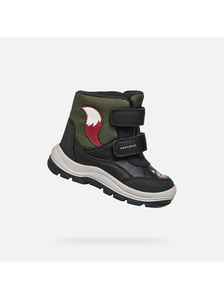 Geox Black Boys' Winter Shoes Geox Flanfil B Abx
