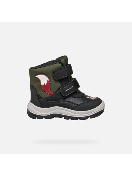 Geox Black Boys' Winter Shoes Geox Flanfil B Abx