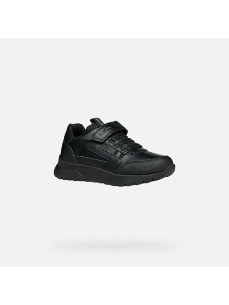 Geox Schwarze Jungen-Turnschuhe Geox Briezee