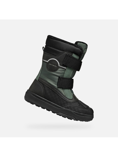 Geox Dunkelgrüne Jungen Winter-Schuhe Geox Bunshee Pg B A