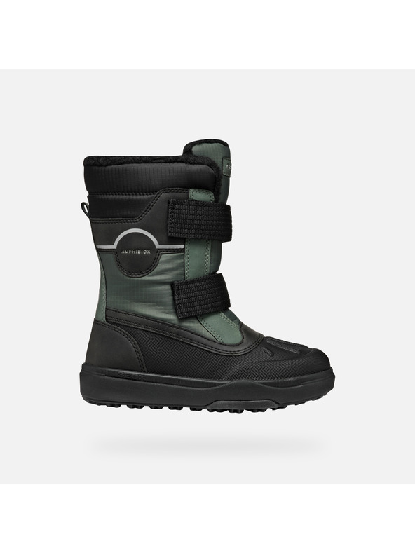 Geox Dunkelgrüne Jungen Winter-Schuhe Geox Bunshee Pg B A