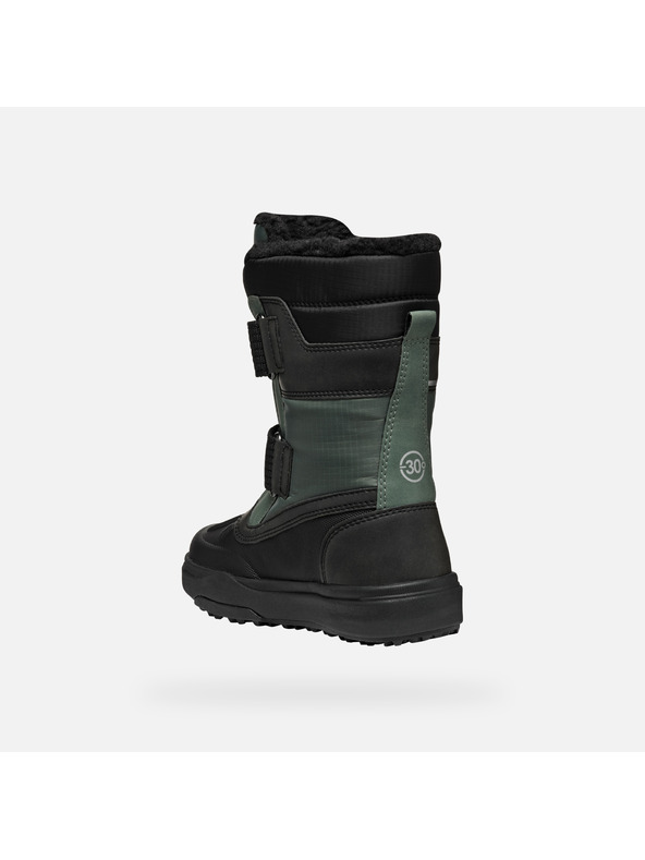 Geox Dunkelgrüne Jungen Winter-Schuhe Geox Bunshee Pg B A