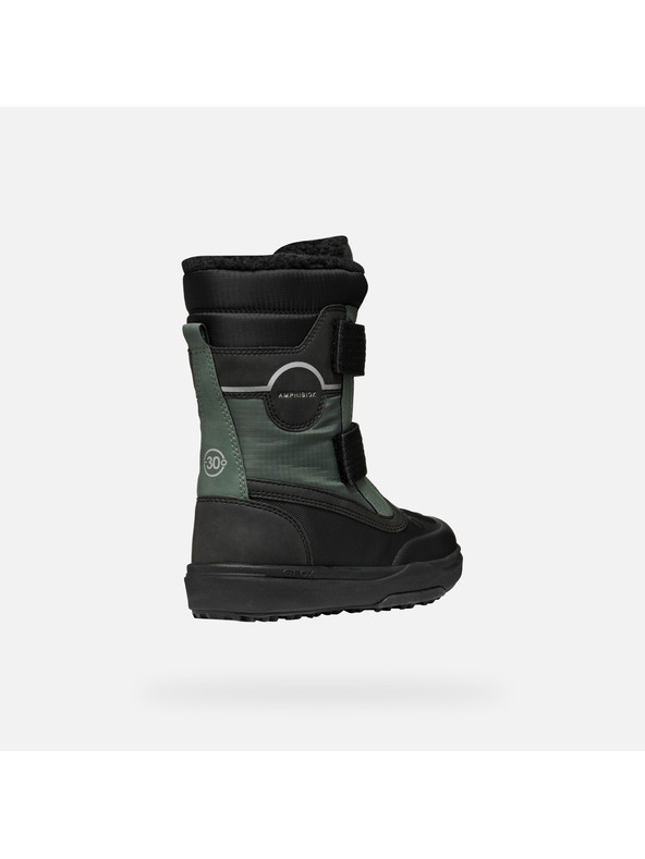 Geox Dunkelgrüne Jungen Winter-Schuhe Geox Bunshee Pg B A