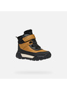 Geox Yellow Boys Winter Shoes Geox Trekkyup B Abx