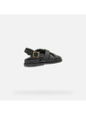 Geox Schwarze Damen-Sandalen Geox Adelash