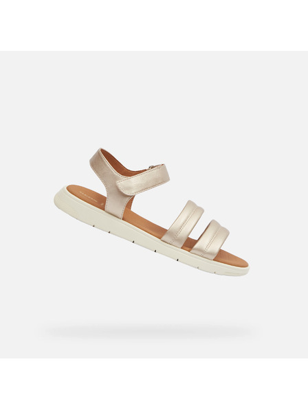 Geox Goldene Damen-Sandalen Geox Dandra