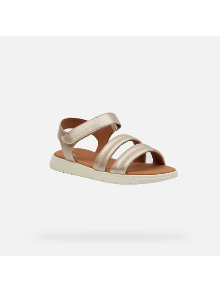 Geox Goldene Damen-Sandalen Geox Dandra