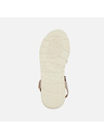 Geox Goldene Damen-Sandalen Geox Dandra