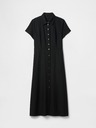 GAP Damen Leinen-Hemdkleid in Maxi-Länge GAP
