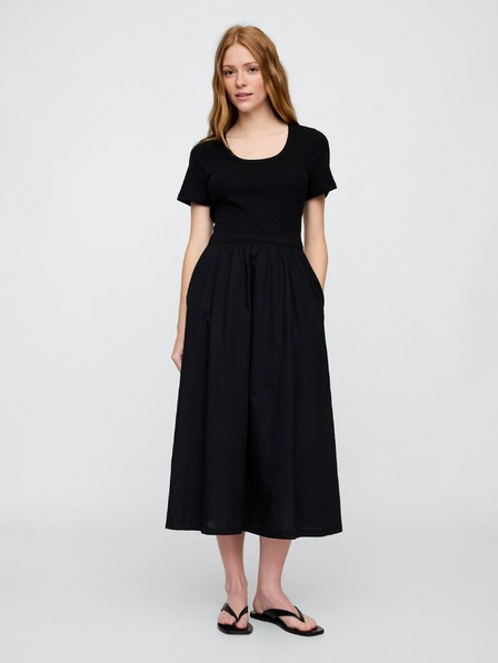 GAP Damen Midi-Kleid mit Taschen GAP
