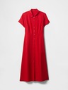 GAP Damen Leinen-Hemdkleid in Maxi-Länge GAP