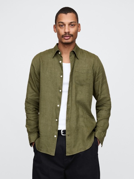 GAP Herren Leinenhemd Classic Shirt GAP