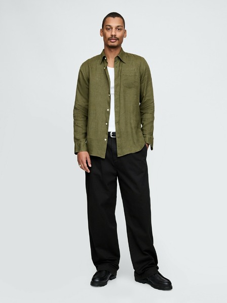 GAP Herren Leinenhemd Classic Shirt GAP